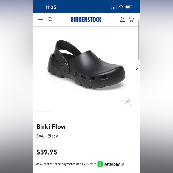 Birkenstock Black Slip-On Clogs - Picture 3 of 3